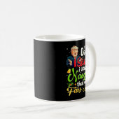 Christmas Trump Dear Santa Fake News Funny Xmas Me Kaffeetasse (VorderseiteRechts)