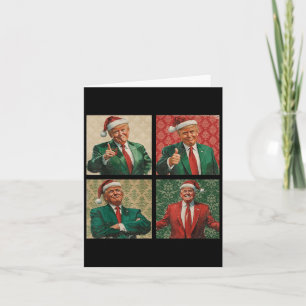 Christmas Trump, Merry Vibes, mein Präsident, 2024 Karte