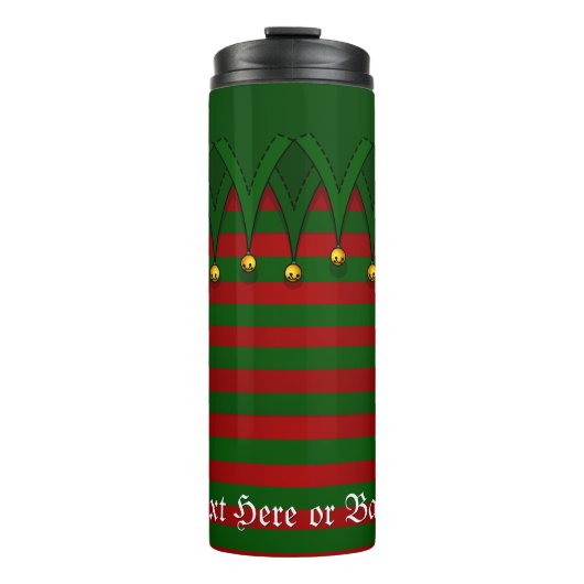 Christmas Tumbler Personalisiert Thermal Tumbler Thermosbecher (Vorderseite)