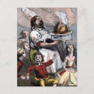 "Christmas Turkey" Feiertagspostkarte