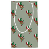 Christmas Turtle Runner Kleine Geschenktüte (Rückseite)