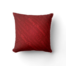 CHRISTMAS TYPOGRAPHIE | PILLOW
