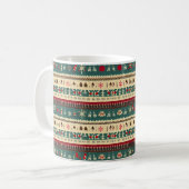 Christmas Ugly Sweater 5 Kaffeetasse (Vorderseite Links)