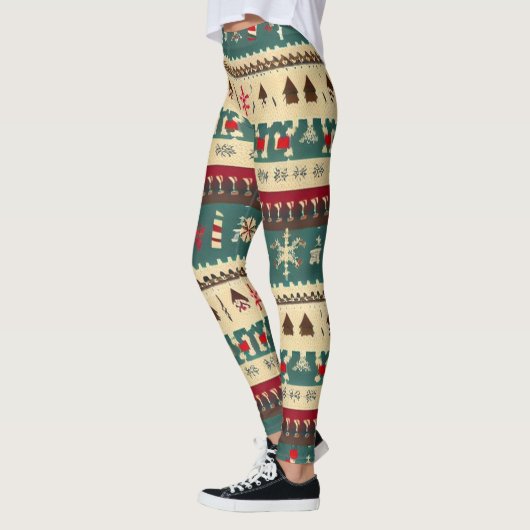 Christmas Ugly Sweater 5 Leggings (Links)