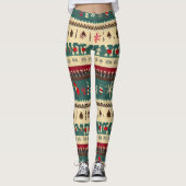 Christmas Ugly Sweater 5 Leggings (Vorderseite)