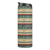 Christmas Ugly Sweater 5 Thermosbecher (Nach rechts gedreht)