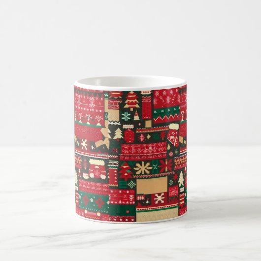 Christmas Ugly Sweater 7 Kaffeetasse (Mittel)