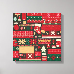 Christmas Ugly Sweater 7 Leinwanddruck