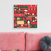 Christmas Ugly Sweater 7 Leinwanddruck (Insitu (Wohnzimmer))
