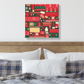 Christmas Ugly Sweater 7 Leinwanddruck (Insitu (Schlafzimmer))