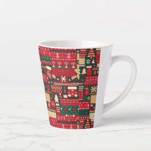 Christmas Ugly Sweater 7 Milchtasse (Rechts)