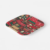 Christmas Ugly Sweater 7 Pappteller (Gewinkelt)