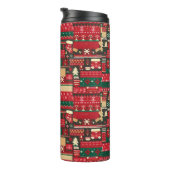 Christmas Ugly Sweater 7 Thermosbecher (Nach rechts gedreht)