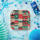 Christmas Ugly Sweater 8 Pappteller (Party)