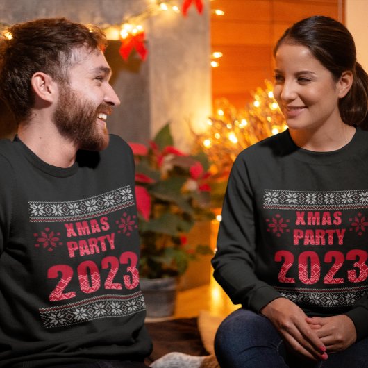 CHRISTMAS UGLY SWEATER CHRISTMAS PARTY2023 SWEATSHIRT