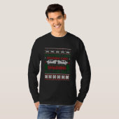 Christmas Ugly Sweater Demolition Derby  T-Shirt (Vorne ganz)