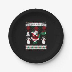 Christmas Ugly Sweater Kenosha Wisconsin Pappteller