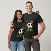 Christmas Ugly Sweater Soccer Ball Xmas Elf Squad T-Shirt (Unisex)