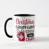 CHRISTMAS UND CANDY CANES TASSE (Links)