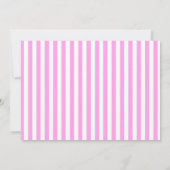 Christmas Unicorn Cartoon Einladung (Rückseite)