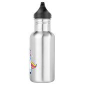 Christmas Unicorn Edelstahlflasche (Rechts)