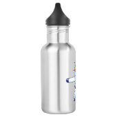 Christmas Unicorn Edelstahlflasche (Links)