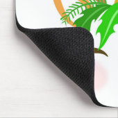 Christmas Unicorn Face Mousepad (Ecke)