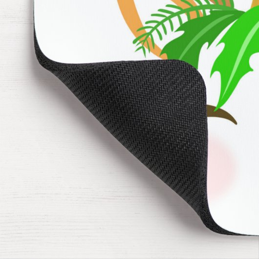 Christmas Unicorn Face Mousepad (Ecke)