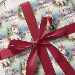 Christmas Unicorn Geschenkpapier<br><div class="desc">Wrap deine Geschenke in bezaubernden Weihnachts Einhorn Wrapping Paper und fügen eine skurrile Touch zu deinen Geschenken. Mit exklusiven Designs von My Baby Boutique macht jedes Geschenk eine magische Überraschung!</div>