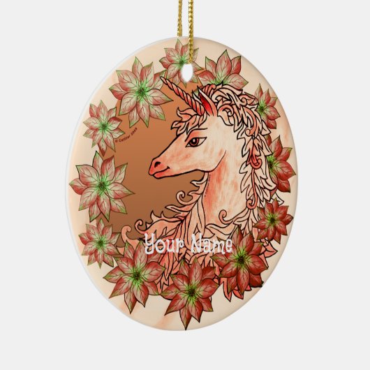Christmas Unicorn ornament (Rechts)