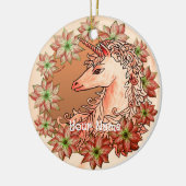 Christmas Unicorn ornament (Links)