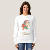Christmas Unicorn Sweatshirt (Vorne ganz)