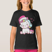 Christmas Unicorn T-Shirt (Vorderseite)