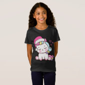 Christmas Unicorn T-Shirt (Vorne ganz)