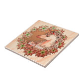 Christmas Unicorn tile Fliese (Seite)