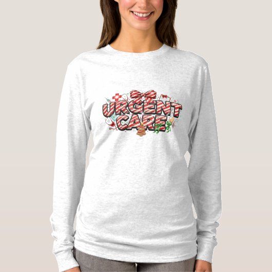 Christmas Urgent Care Long Sleeve T-Shirt (Vorderseite)