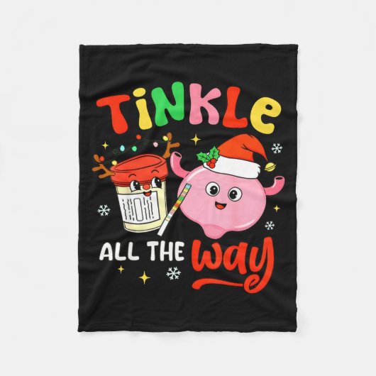 Christmas Urologist Nephrologist T Healthcare Work Fleecedecke (Vorderseite)