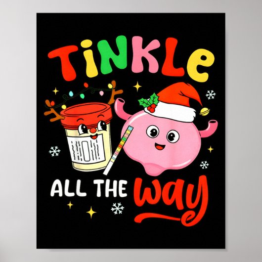 Christmas Urologist Nephrologist T Healthcare Work Poster (Vorne)