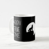 Christmas Valentine Novelty Fashion MOON SHINE Kaffeetasse (Vorderseite Links)