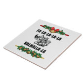 Christmas Valhalla Throw Pillow Fliese (Seite)