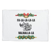Christmas Valhalla Throw Pillow Kissenbezug (Rückseite)