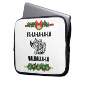 Christmas Valhalla Throw Pillow Laptopschutzhülle (Vorderseite Links)