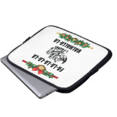 Christmas Valhalla Throw Pillow Laptopschutzhülle (Vorne Knopf)