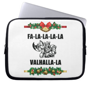 Christmas Valhalla Throw Pillow Laptopschutzhülle