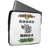 Christmas Valhalla Throw Pillow Laptopschutzhülle (Vorne Rechts)