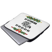 Christmas Valhalla Throw Pillow Laptopschutzhülle (Vorne Knopf)