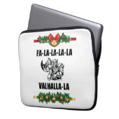 Christmas Valhalla Throw Pillow Laptopschutzhülle (Vorderseite Links)