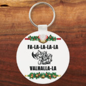 Christmas Valhalla Throw Pillow Schlüsselanhänger (Vorderseite)