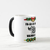 Christmas Valhalla Throw Pillow Verwandlungstasse (Vorderseite Links)