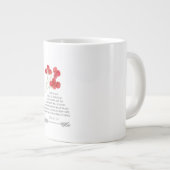 Christmas Verse Mug Isaiah 9:6 Jumbo-Tasse (Vorderseite Rechts)